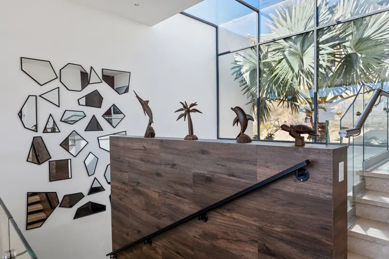 Casa Texas full gym and SkyTrak golf simulator